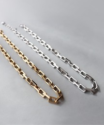 ieLS（イエルズ）の「金属アレルギー対応「ieLS」ステンレス　スクエアチェーンネックレス（ネックレス）」