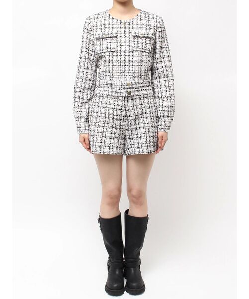 CALNAMUR(カルナムール)の「クラシカルツイードレイヤードライクミニマルショーツ(その他パンツ・レディース・その他/その他2・MEDIUM/SMALL)」の15枚目の写真