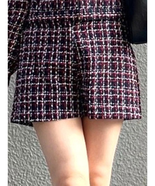 CALNAMUR(カルナムール)の「クラシカルツイードレイヤードライクミニマルショーツ(その他パンツ・レディース・その他/その他2・MEDIUM/SMALL)」の2枚目の写真