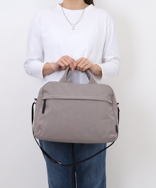 Legato Largo(レガートラルゴ)の「Legato Largo ナチュらくバッグボストンバッグ(ボストンバッグ・レディース・マスタード/グレイッシュベージュ/アイボリー/オリーブ・FREE)」の12枚目の写真