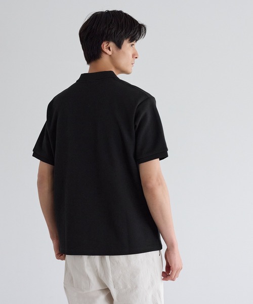 coca(coca)(コカ)の「ヘビーウェイトカノコポロTシャツ(Tシャツ/カットソー・メンズ・ブラック/ホワイト・XL/L/M)」の13枚目の写真