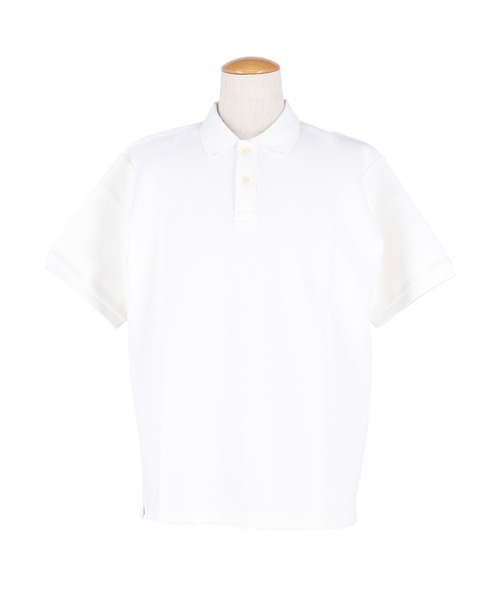 coca(coca)(コカ)の「ヘビーウェイトカノコポロTシャツ(Tシャツ/カットソー・メンズ・ブラック/ホワイト・XL/L/M)」の21枚目の写真