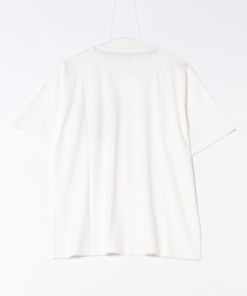 Arnold Palmer（アーノルドパーマー）の「シェア  アート総柄 ポケット Tシャツ（Tシャツ/カットソー・レディース・ホワイト/ネイビー・S/XS/LL/L/M）」の3枚目の写真