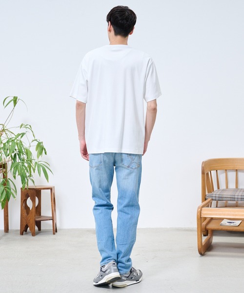 Arnold Palmer（アーノルドパーマー）の「シェア  アート総柄 ポケット Tシャツ（Tシャツ/カットソー・レディース・ホワイト/ネイビー・S/XS/LL/L/M）」の19枚目の写真