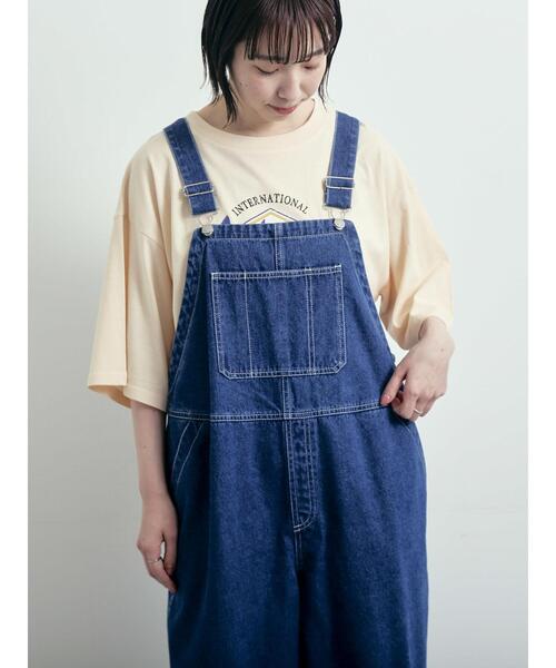 SM2(エスエムツー)の「デニム/カツラギサロペット(サロペット/オーバーオール・レディース・サックスブルー/ブルー/ブラウン・F)」の7枚目の写真