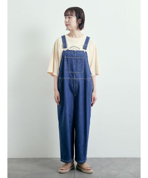 SM2(エスエムツー)の「デニム/カツラギサロペット(サロペット/オーバーオール・レディース・サックスブルー/ブルー/ブラウン・F)」の8枚目の写真