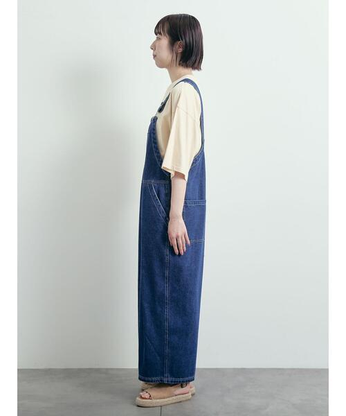SM2(エスエムツー)の「デニム/カツラギサロペット(サロペット/オーバーオール・レディース・サックスブルー/ブルー/ブラウン・F)」の9枚目の写真