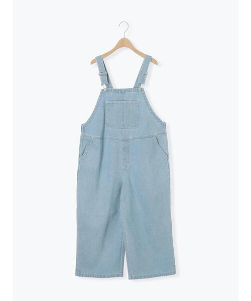 SM2(エスエムツー)の「デニム/カツラギサロペット(サロペット/オーバーオール・レディース・サックスブルー/ブルー/ブラウン・F)」の19枚目の写真