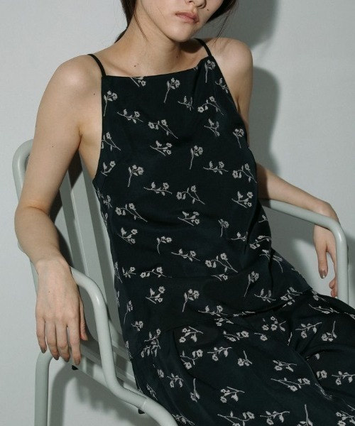 【美品】anuke アンヌーク コンビネーション黒 anuke アンヌーク 2025SpringSummer トップス Patchwork Lace
