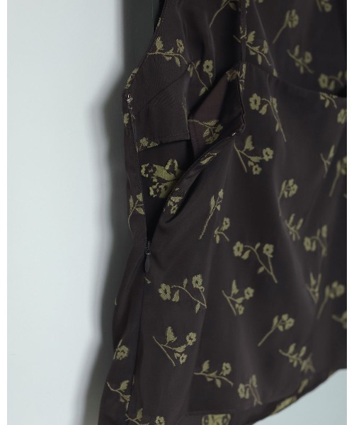 ANUKE アンヌーク Flower Jacquard Tops 即納 SALE ànuke online store（アンヌーク） / Flower Jacquard