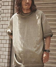 Washed Oversized Top / ウォッシュ加工 オーバーサイズ 半袖トップス Tシャツ メンズ 秋物 秋服 2026年秋冬