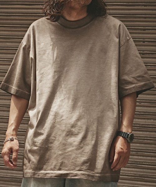 セール】Washed Oversized Top / ウォッシュ加工 オーバーサイズ
