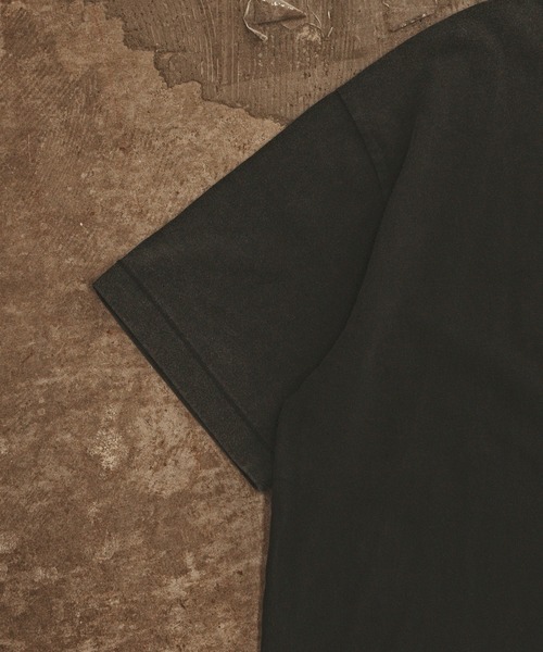 ALL RUNS(オールランズ)の「Washed Oversized Top / ウォッシュ加工 オーバーサイズ 半袖トップス Tシャツ メンズ 夏物 夏服(Tシャツ/カットソー・メンズ・ブラウン/オリーブ/ブラック/カーキ・XL/M/L)」の8枚目の写真