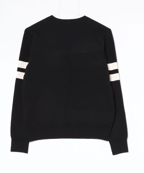 DOUBLE STANDARD CLOTHING（ダブルスタンダードクロージング）の「Dロゴ刺繍 ニットプルオーバー（ニット/セーター・レディース・ブラック・38/36）」の12枚目の写真