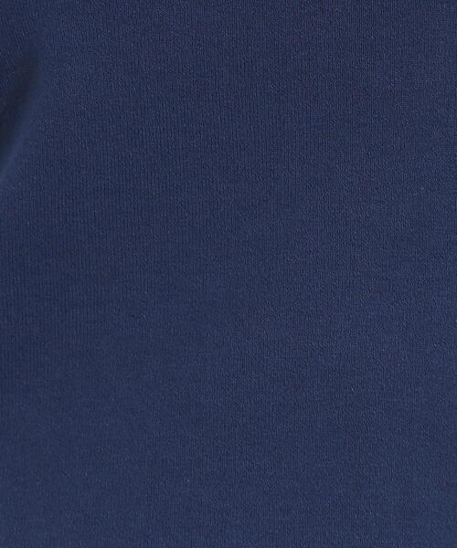 DRESKIP（ドレスキップ）の「【洗える/S-LL/ひんやり】さらりと好印象　総針フレンチスリーブニット（ニット/セーター・レディース・オフホワイト/レッド系1/ブラック/ネイビー・04/03/02/01）」の8枚目の写真