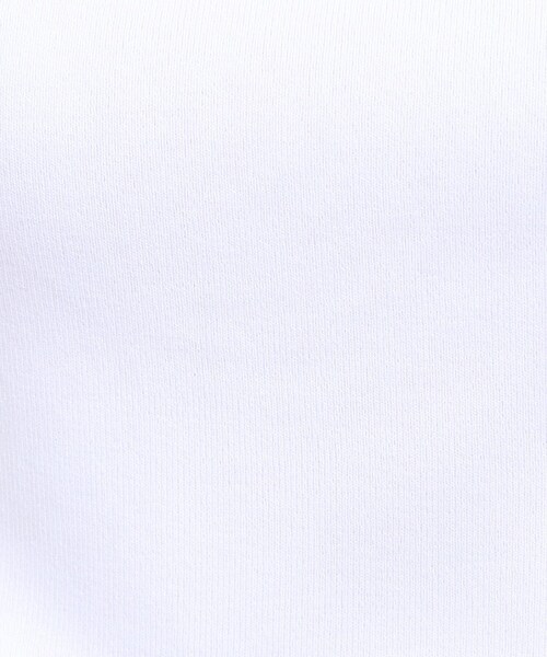 DRESKIP（ドレスキップ）の「【洗える/S-LL/ひんやり】さらりと好印象　総針フレンチスリーブニット（ニット/セーター・レディース・オフホワイト/レッド系1/ブラック/ネイビー・04/03/02/01）」の12枚目の写真