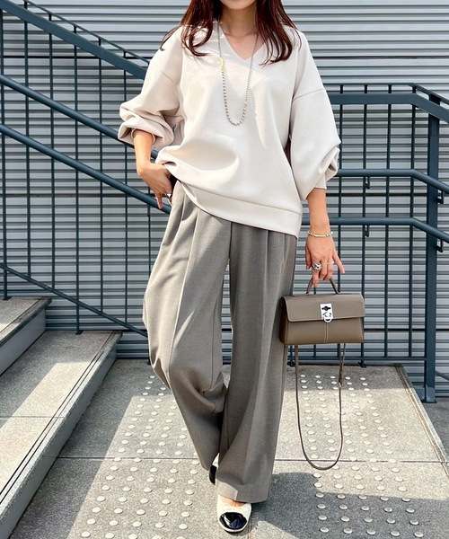 ブラック36 emma様 ネックが選べる】ダンボールコクーンフォルムプルオーバー Emma