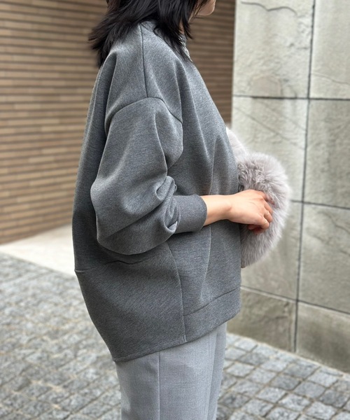 セール】【ネックが選べる】ダンボールコクーンフォルムプル