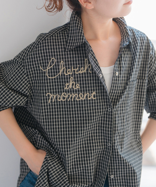 刺繍オーバーシャツ 刺繍オーバーシャツ（シャツ/ブラウス）｜Spick & Span
