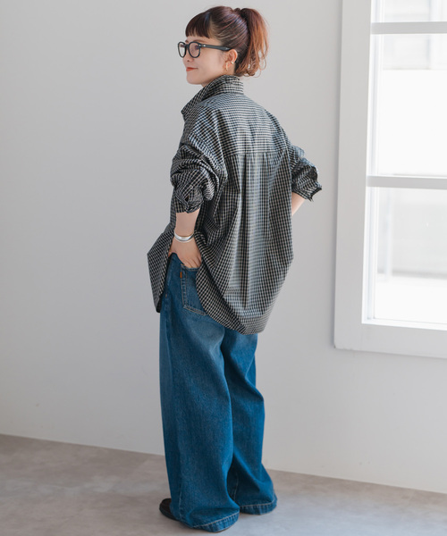 刺繍オーバーシャツ（シャツ/ブラウス）｜Spick & Span