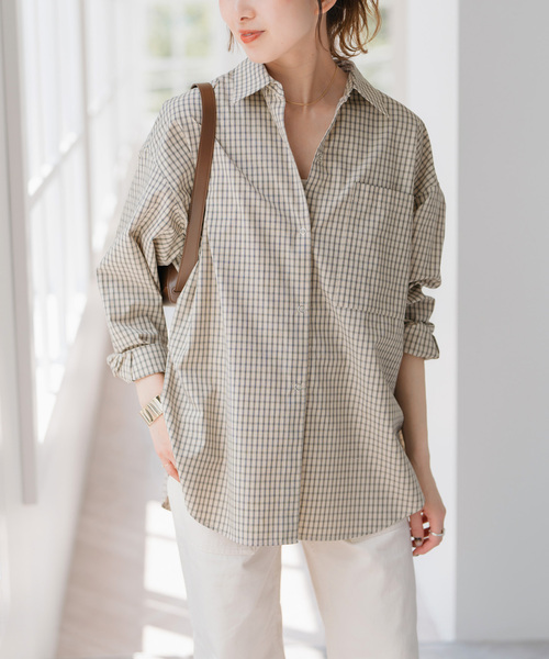 刺繍オーバーシャツ（シャツ/ブラウス）｜Spick & Span