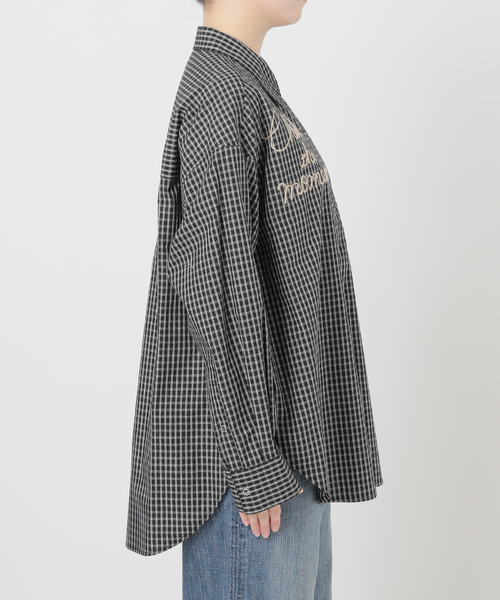 【美品】Spick&Span/刺繍オーバーシャツ 刺繍オーバーシャツ（シャツ／ブラウス）｜Spick and Span