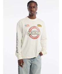 Guess(QX)GUESS Originals Cn Ls Int Race Tee(TVc/Jbg\[)