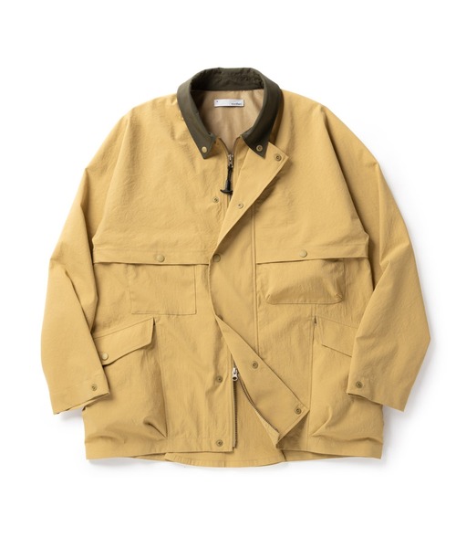 narifuri(ナリフリ)の「NFC マッキノージャケット(ステンカラーコート・メンズ・ベージュ/チャコール・X-LARGE/LARGE/MEDIUM/SMALL)」の9枚目の写真