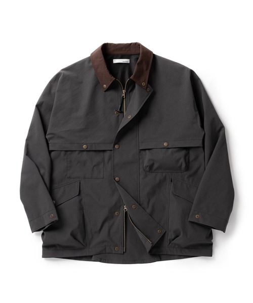 narifuri(ナリフリ)の「NFC マッキノージャケット(ステンカラーコート・メンズ・ベージュ/チャコール・X-LARGE/LARGE/MEDIUM/SMALL)」の14枚目の写真