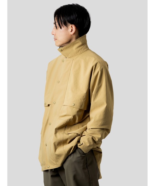 narifuri(ナリフリ)の「NFC マッキノージャケット(ステンカラーコート・メンズ・ベージュ/チャコール・X-LARGE/LARGE/MEDIUM/SMALL)」の5枚目の写真