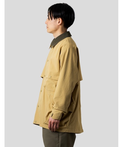 narifuri(ナリフリ)の「NFC マッキノージャケット(ステンカラーコート・メンズ・ベージュ/チャコール・X-LARGE/LARGE/MEDIUM/SMALL)」の6枚目の写真