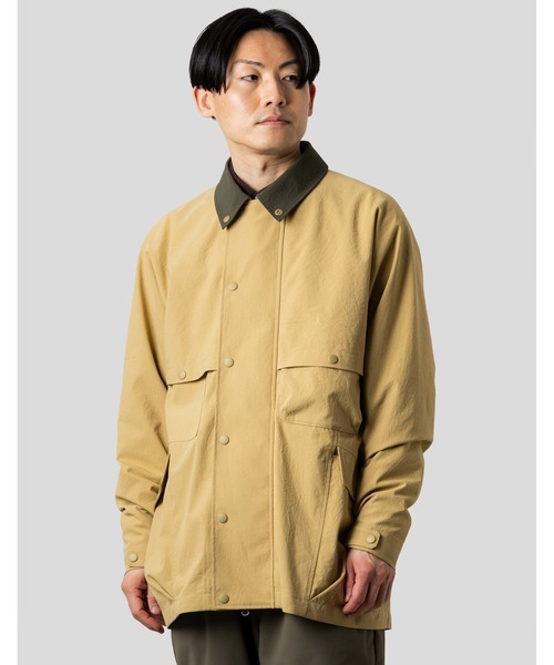 narifuri(ナリフリ)の「NFC マッキノージャケット(ステンカラーコート・メンズ・ベージュ/チャコール・X-LARGE/LARGE/MEDIUM/SMALL)」の16枚目の写真