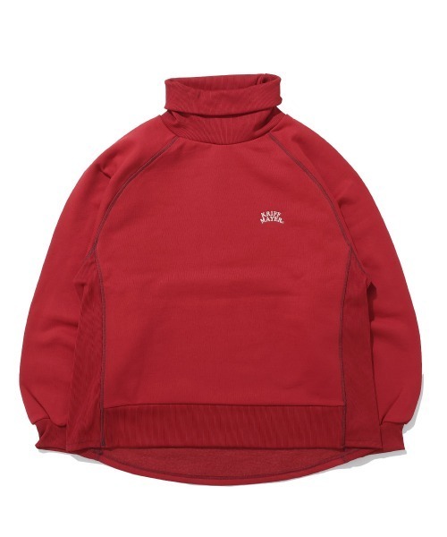 KRIFF MAYER Lady's Collection（クリフメイヤーレディースコレクション）の「【ラグランスリーブ】裏起毛タートルスウェット（スウェット・レディース・レッド/その他5/チャコール/ナチュラル/カラフル・LARGE/MEDIUM）」の22枚目の写真