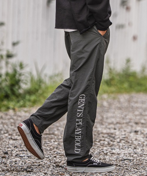 CAMBIO（カンビオ）の「mp13926-Nylon Taffeta Packable Pants ナイロンパンツ（その他パンツ・メンズ・ブラック/グレー・S/M/L）」の12枚目の写真
