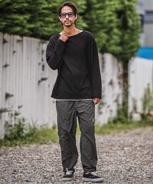 CAMBIO（カンビオ）の「mp13926-Nylon Taffeta Packable Pants ナイロンパンツ（その他パンツ・メンズ・ブラック/グレー・S/M/L）」の14枚目の写真