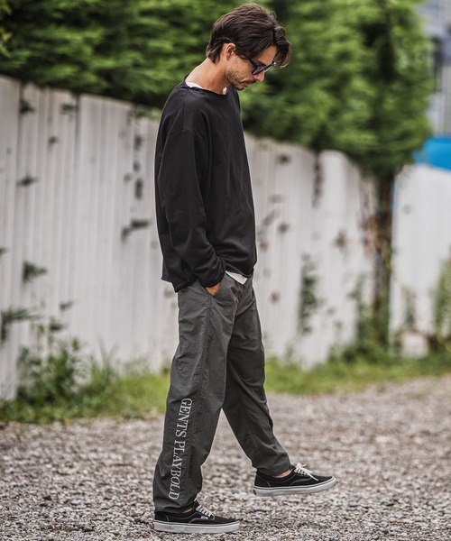 CAMBIO（カンビオ）の「mp13926-Nylon Taffeta Packable Pants ナイロンパンツ（その他パンツ・メンズ・ブラック/グレー・S/M/L）」の16枚目の写真