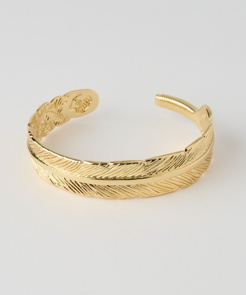 BARNYARDSTORM(バンヤードストーム)の「BARNYARDSTORM / フェザーバングル(ブレスレット・レディース・ゴールド/シルバー・FREE)」の10枚目の写真