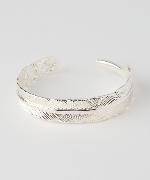 BARNYARDSTORM(バンヤードストーム)の「BARNYARDSTORM / フェザーバングル(ブレスレット・レディース・ゴールド/シルバー・FREE)」の9枚目の写真