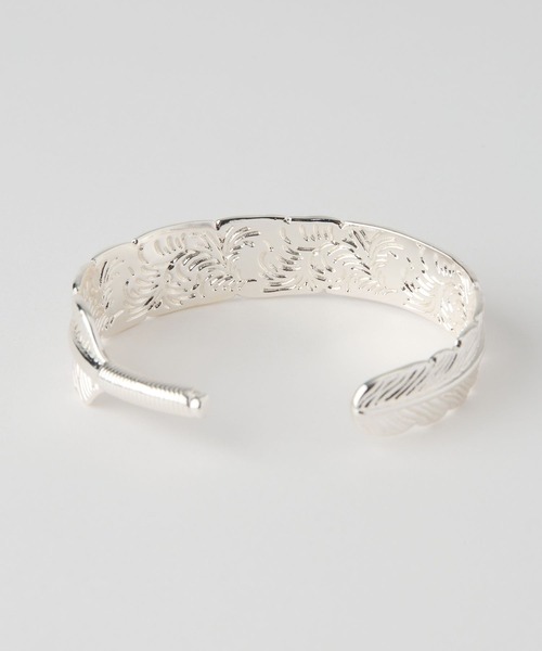 BARNYARDSTORM(バンヤードストーム)の「BARNYARDSTORM / フェザーバングル(ブレスレット・レディース・ゴールド/シルバー・FREE)」の7枚目の写真