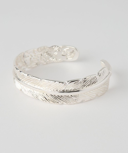 BARNYARDSTORM(バンヤードストーム)の「BARNYARDSTORM / フェザーバングル(ブレスレット・レディース・ゴールド/シルバー・FREE)」の6枚目の写真