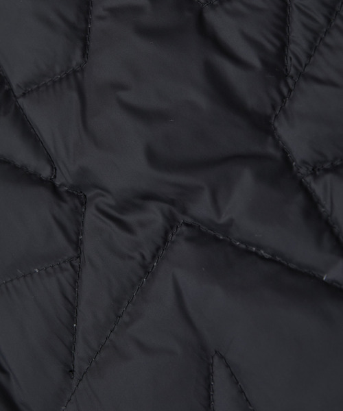 TAION(タイオン)の「【TAION】MILITARY STAR★ QUILTING & BOA REVERSIBLE JACKET(UNISEX)(ダウンジャケット/コート・レディース・ブラック/ベージュ/オリーブ・MEDIUM/SMALL)」の6枚目の写真