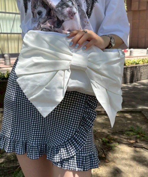 ⭐︎ほぼ未使用！キャンディストリッパーFANCY RIBBON WAIST BAG Candy Stripper（キャンディストリッパー）の「FANCY RIBBON