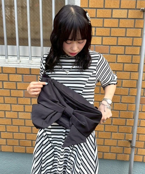 ⭐︎ほぼ未使用！キャンディストリッパーFANCY RIBBON WAIST BAG Candy Stripper（キャンディストリッパー）の「FANCY RIBBON