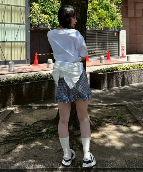 Candy Stripper（キャンディストリッパー）の「BIG RIBBON ボディバッグ（ボディバッグ/ウエストポーチ・レディース・オフホワイト/ブラック・FREE）」の13枚目の写真