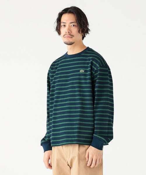 セール】【別注】LACOSTE / カノコ ボーダー ロングスリーブ Tシャツ