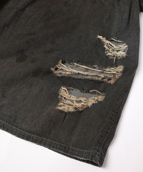 DISCOVERED(ディスカバード)の「SHORT SLEEVE DENIM SHIRTS(シャツ/ブラウス・メンズ・インディゴブルー/ブラック・1/3)」の9枚目の写真