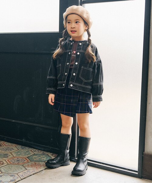 Seraph(セラフ)の「【ジュニア対応】ロンドンガール風スカートパンツ(スカート・キッズ・ブラック/ブルー/レッド・80/90/100/110/120/130/140)」の7枚目の写真