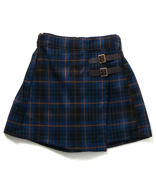 Seraph(セラフ)の「【ジュニア対応】ロンドンガール風スカートパンツ(スカート・キッズ・ブラック/ブルー/レッド・80/90/100/110/120/130/140)」の4枚目の写真