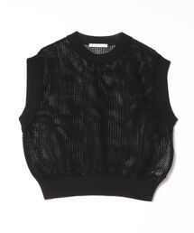 MARMARMAR（マーマーマー）の「MARMARMAR メッシュショートベスト（ベスト）」