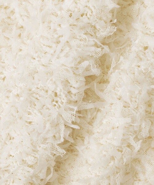 ANAYI（アナイ）の「チュールツイード プルオーバー（ニット/セーター・レディース・ホワイト/ベージュ/ブラック・36/38）」の14枚目の写真